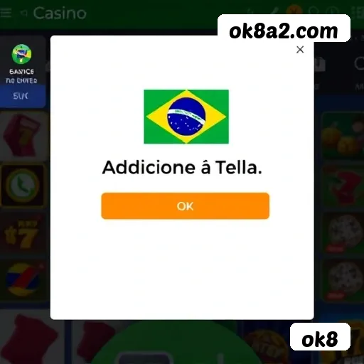 Configurações úteis dentro do app ok8